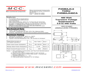 P4SMAJ64CP.pdf