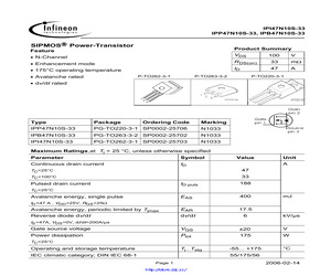 IPI47N10S-33.pdf