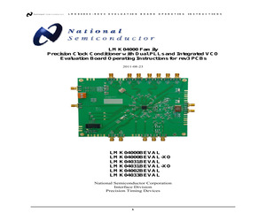 LMK04033BEVAL/NOPB.pdf